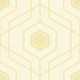 Art Deco Honeycomb - Soft Butter Yellow 2