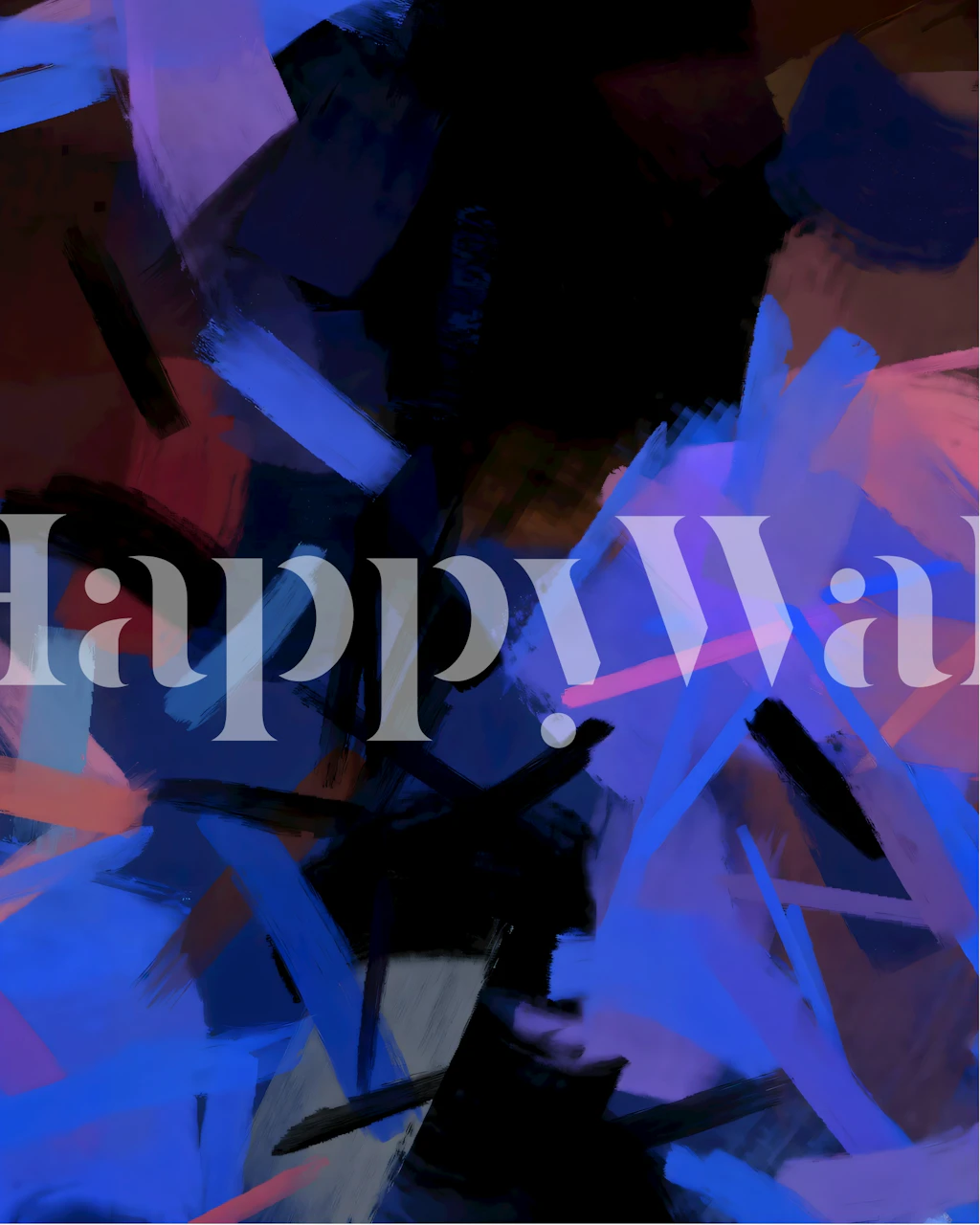 Midnight Sparks wallpaper in a room