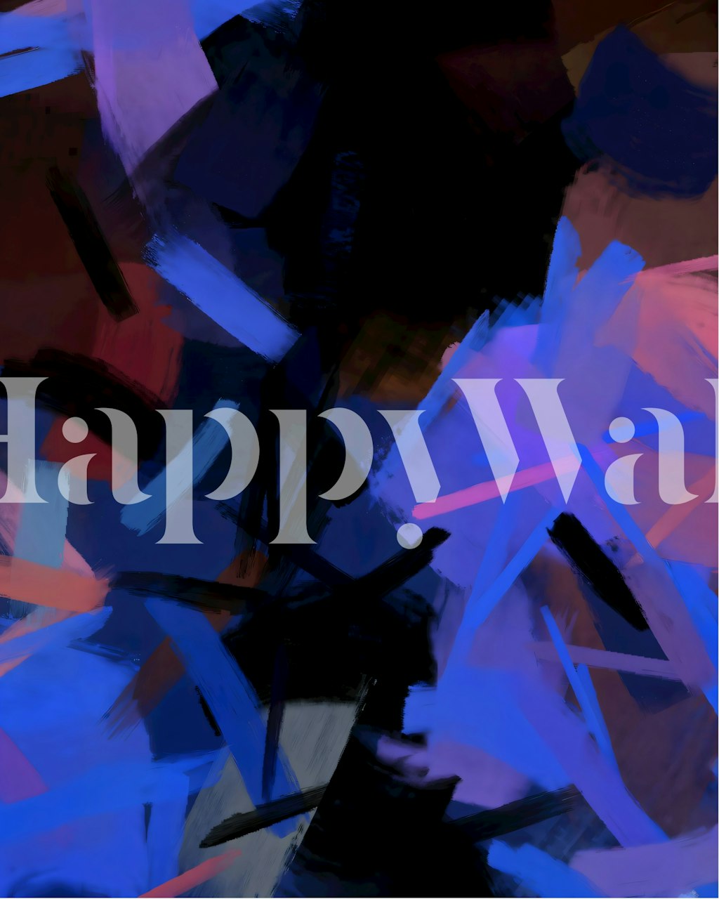 Midnight Sparks wallpaper in a room