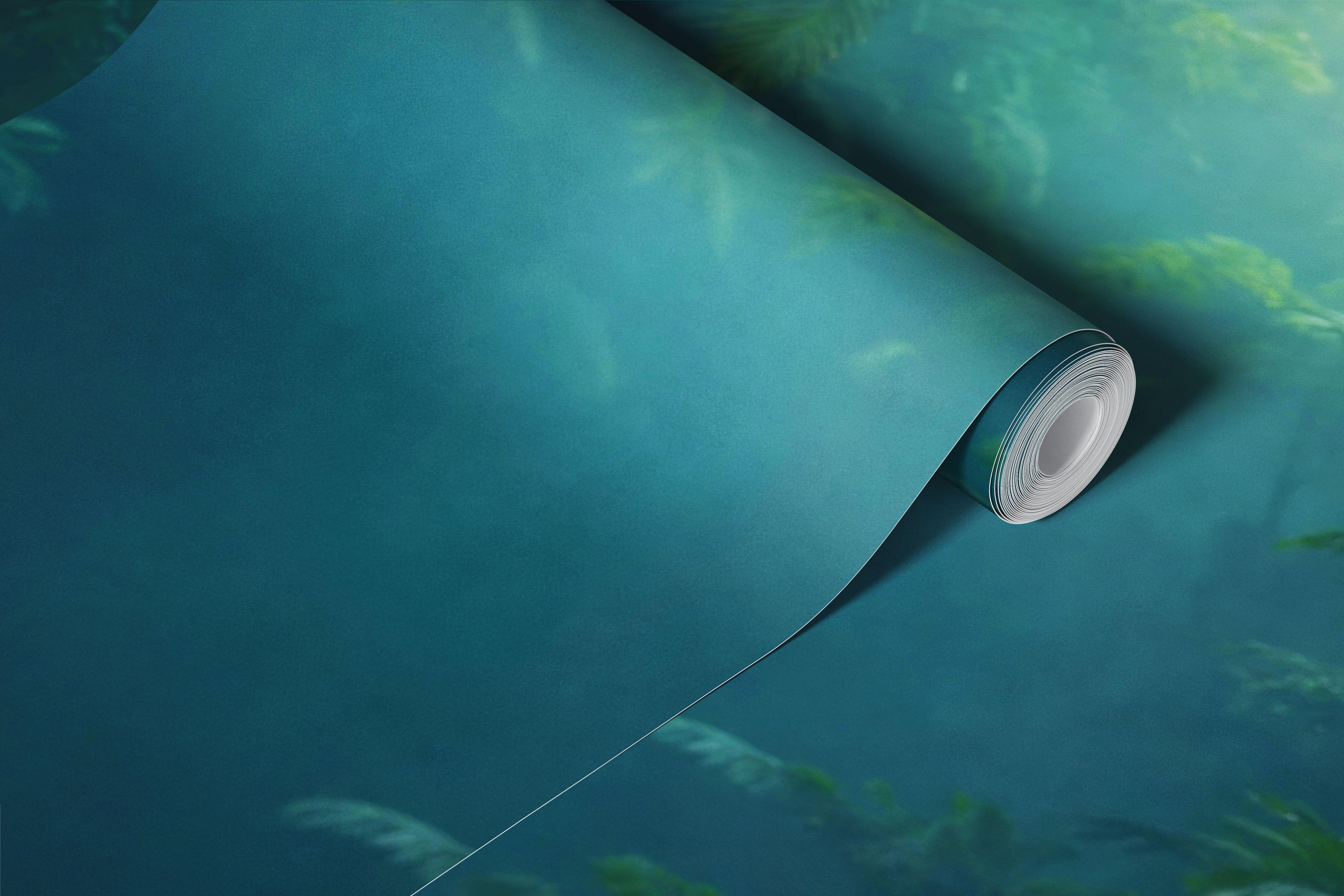 Jungle Harmony Scene behang in een kamer