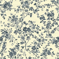 Toile de Jouy - Vintage Floral Harmony papiers peint