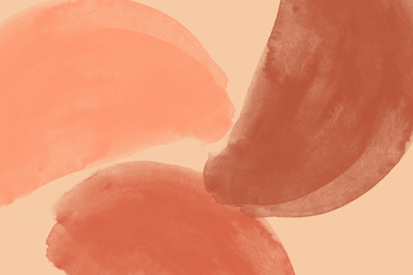 Sunset Brush Abstract