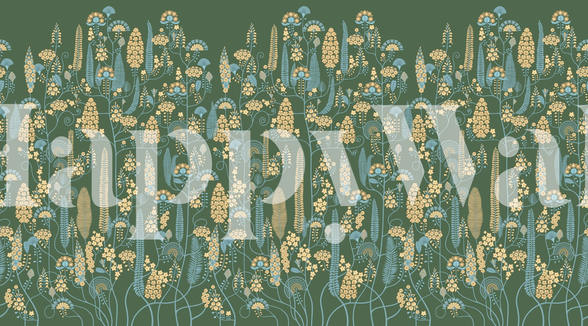 Ethnic 10 papier peint dans une pièce élégante