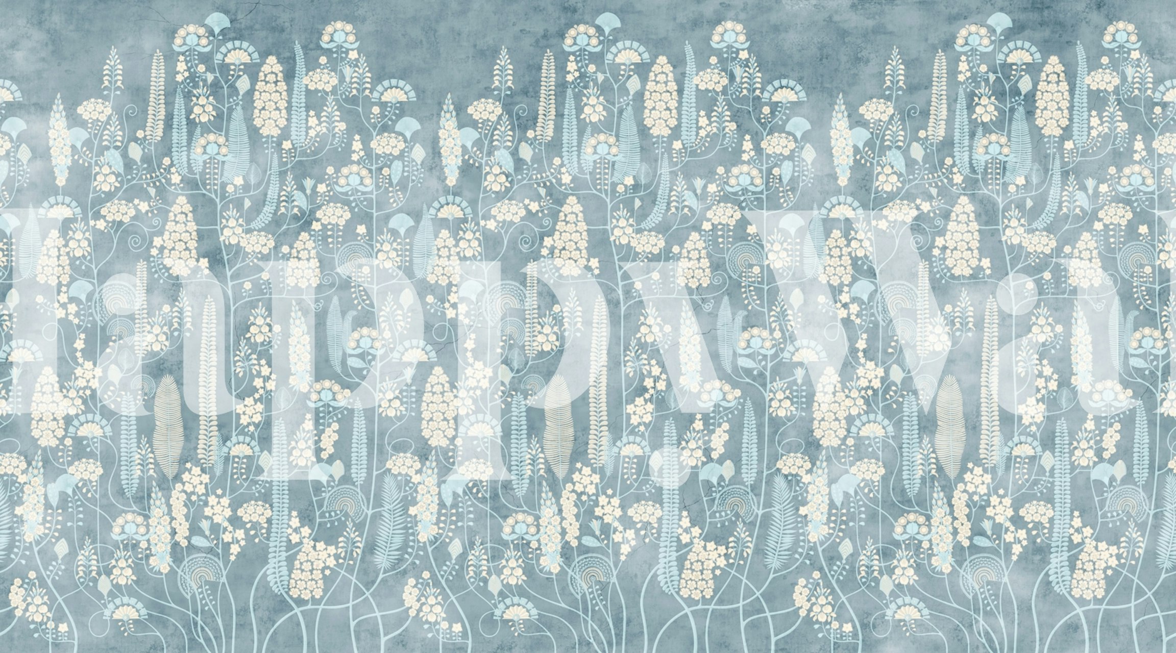 Ethnic 11 wallpaper design in a room