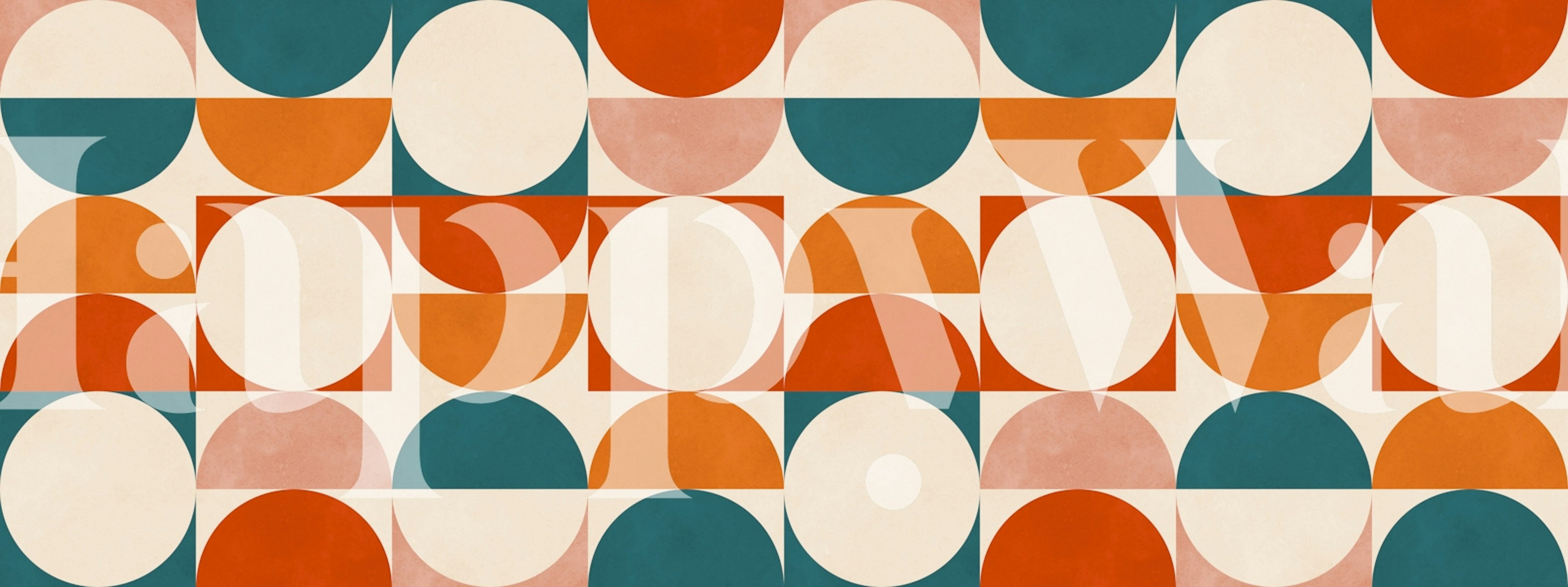 Colorful Geometric Circles wallpaper