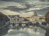 Classic Roman Architecture tapet