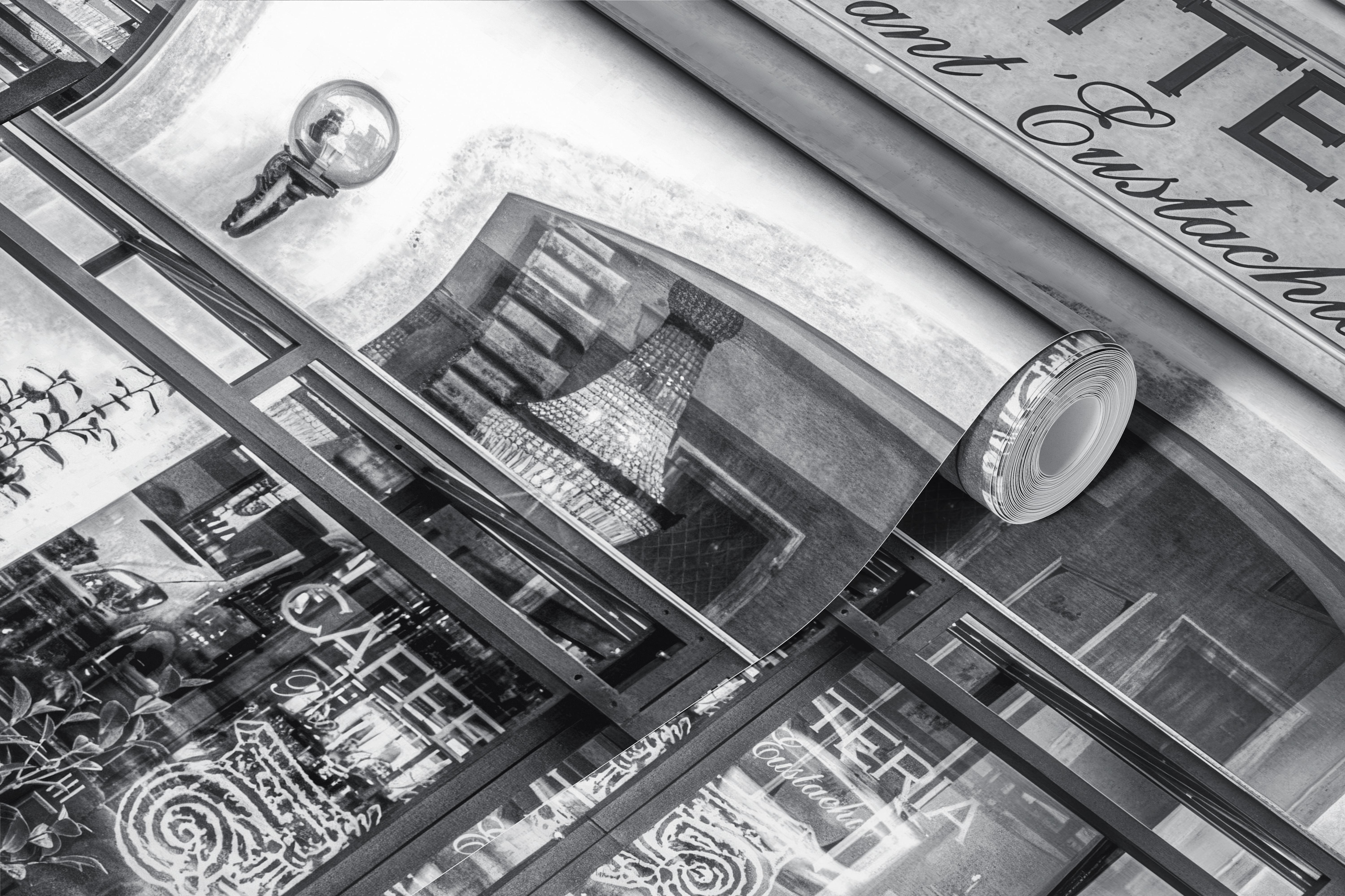 Italian cafe wallpaper in a cozy setting