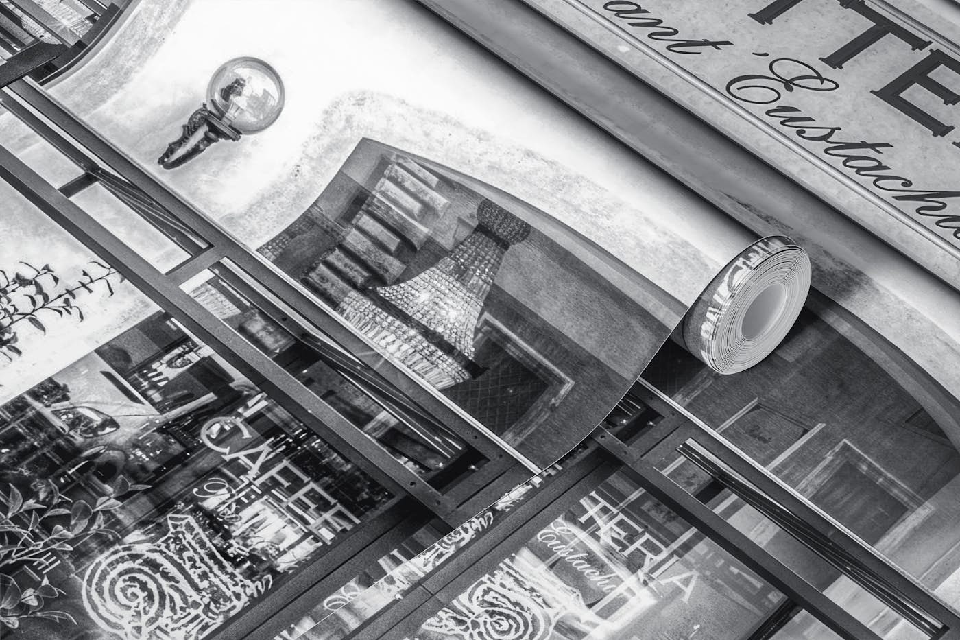 Italian Cafe Charm wallpaper roll