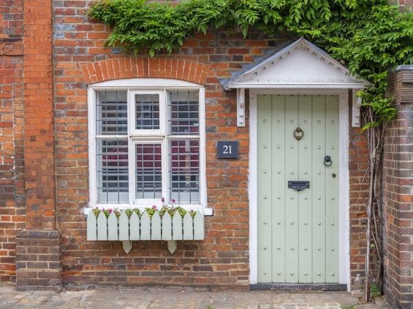 Old Cottage Front Door
