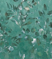 Emerald Botanical Mist tapete