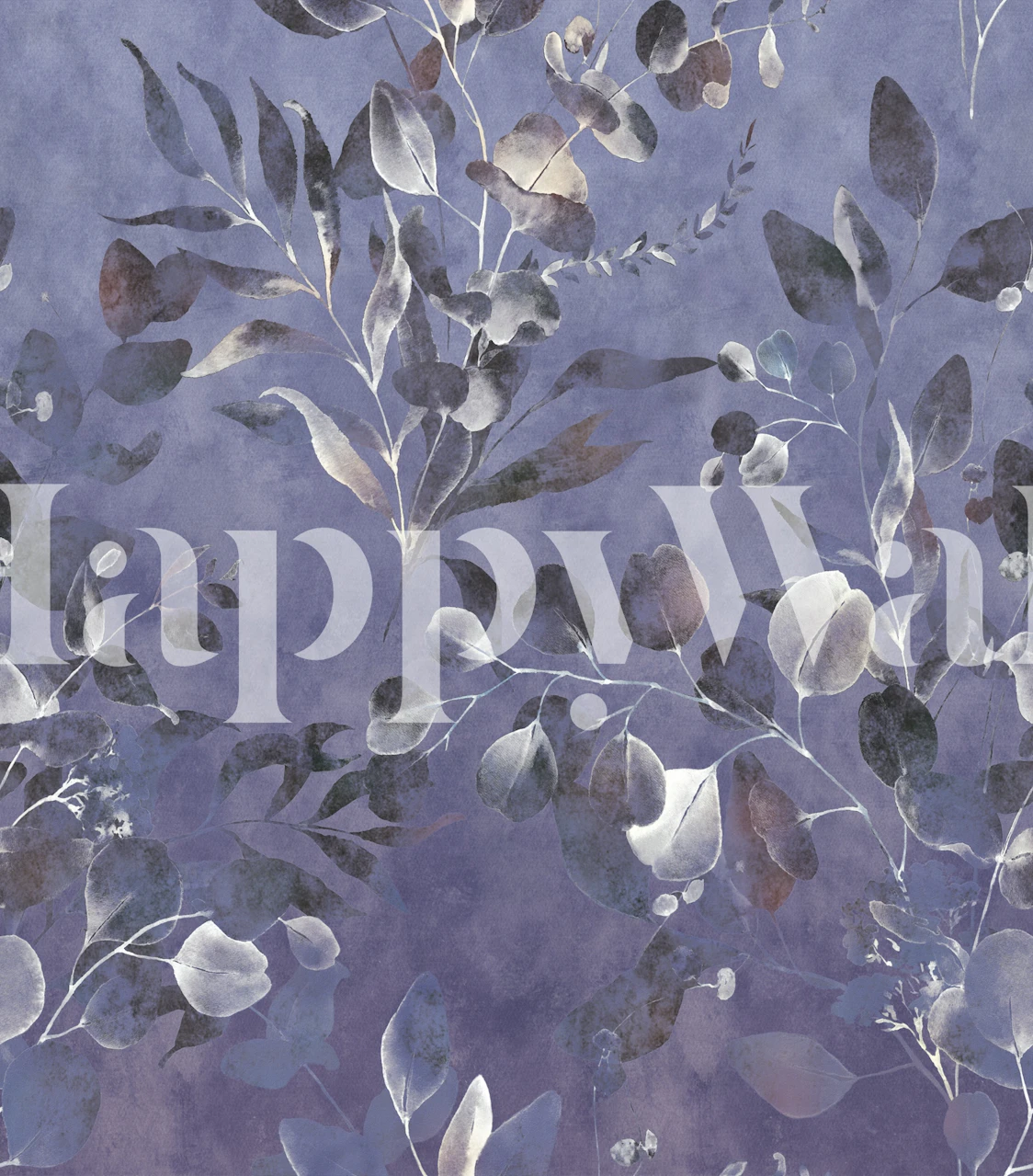 Lavender Breeze Botanica -tapetti huoneessa