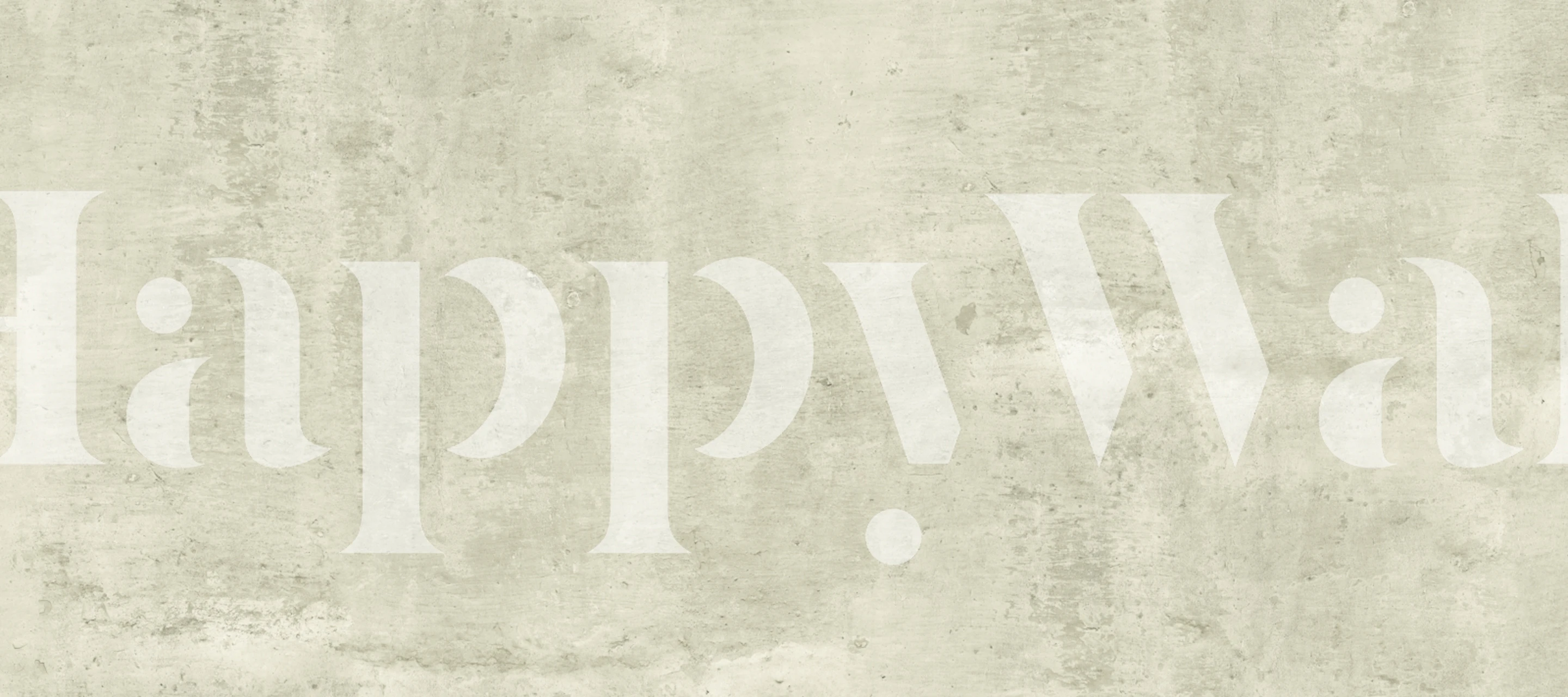 Urban Concrete Texture wallpaper in a room