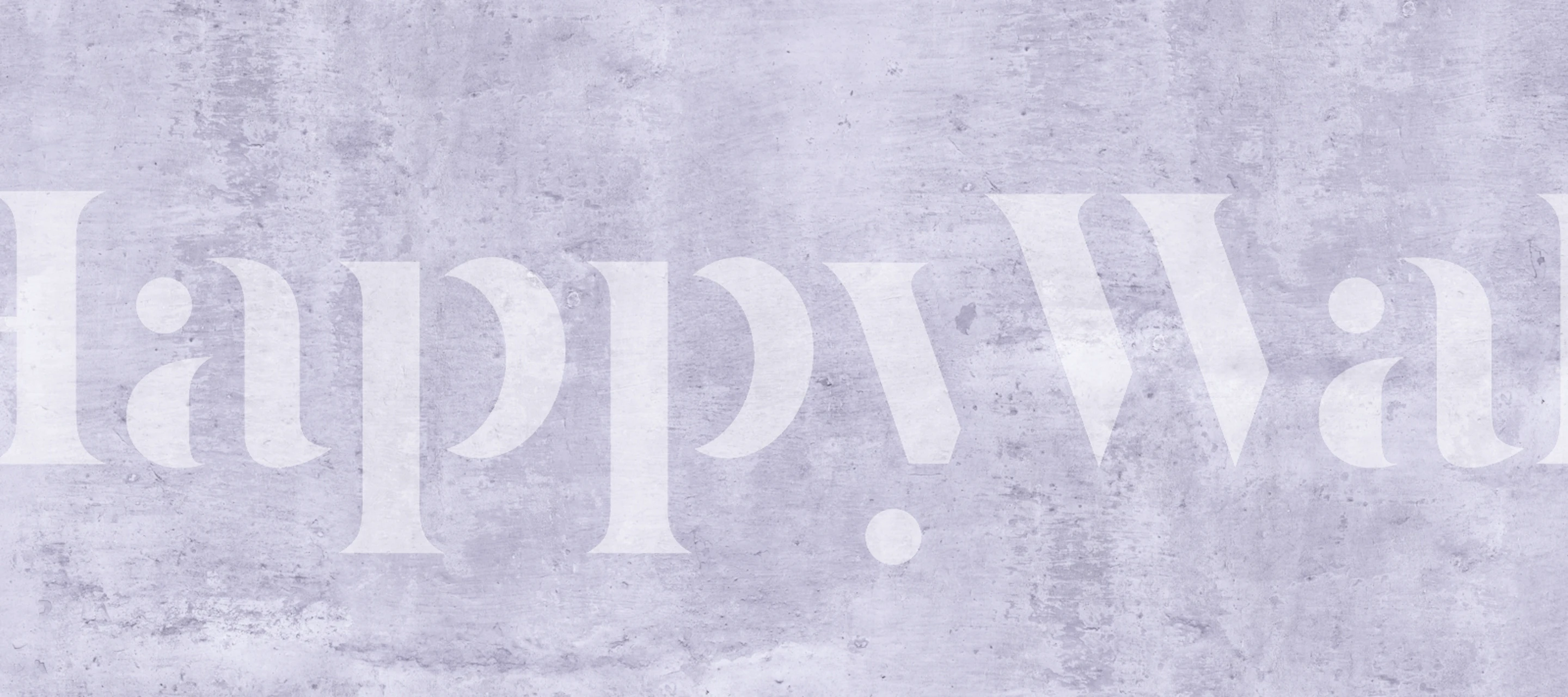 Lavender rustic stone wallpaper in a room