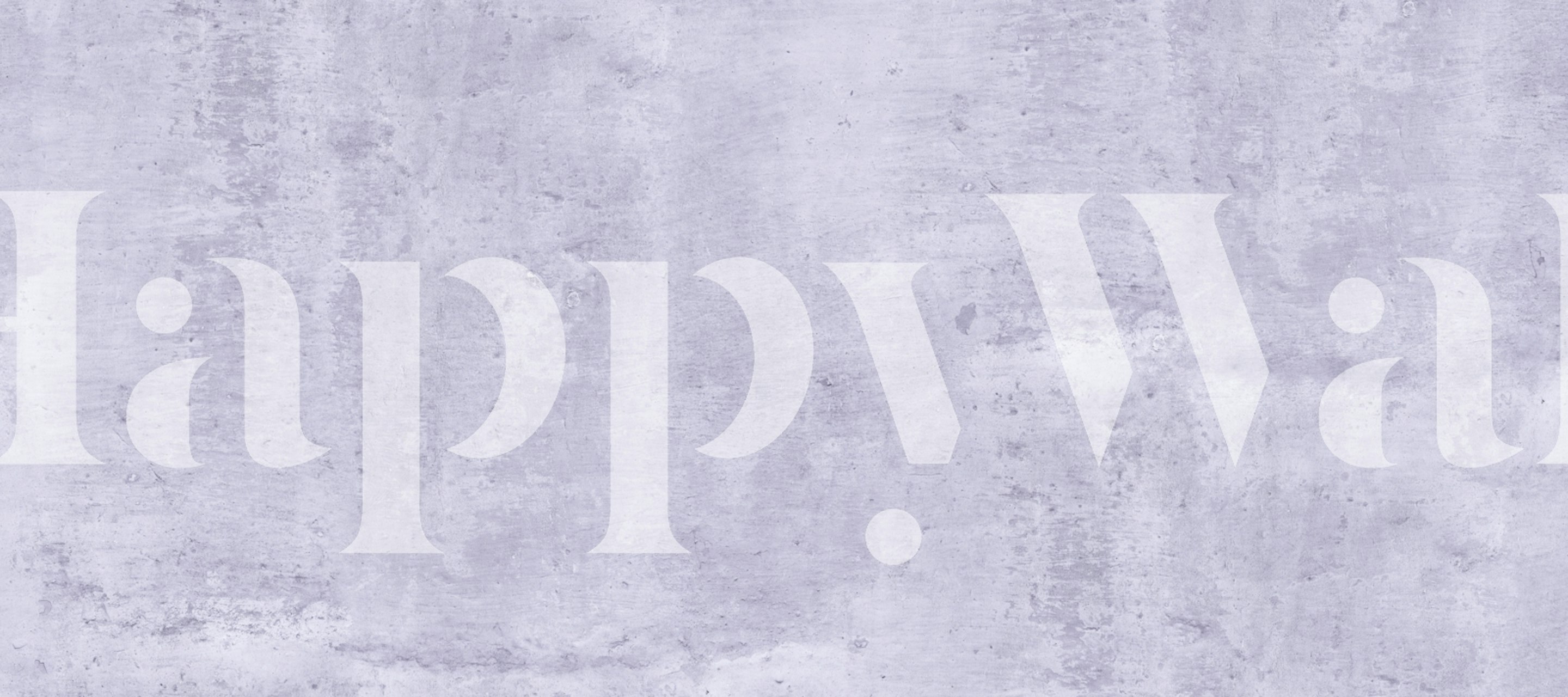 Lavender rustic stone wallpaper in a room