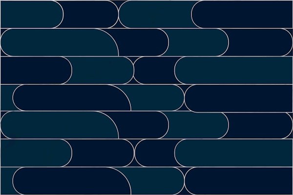 Midnight Blue Geometry