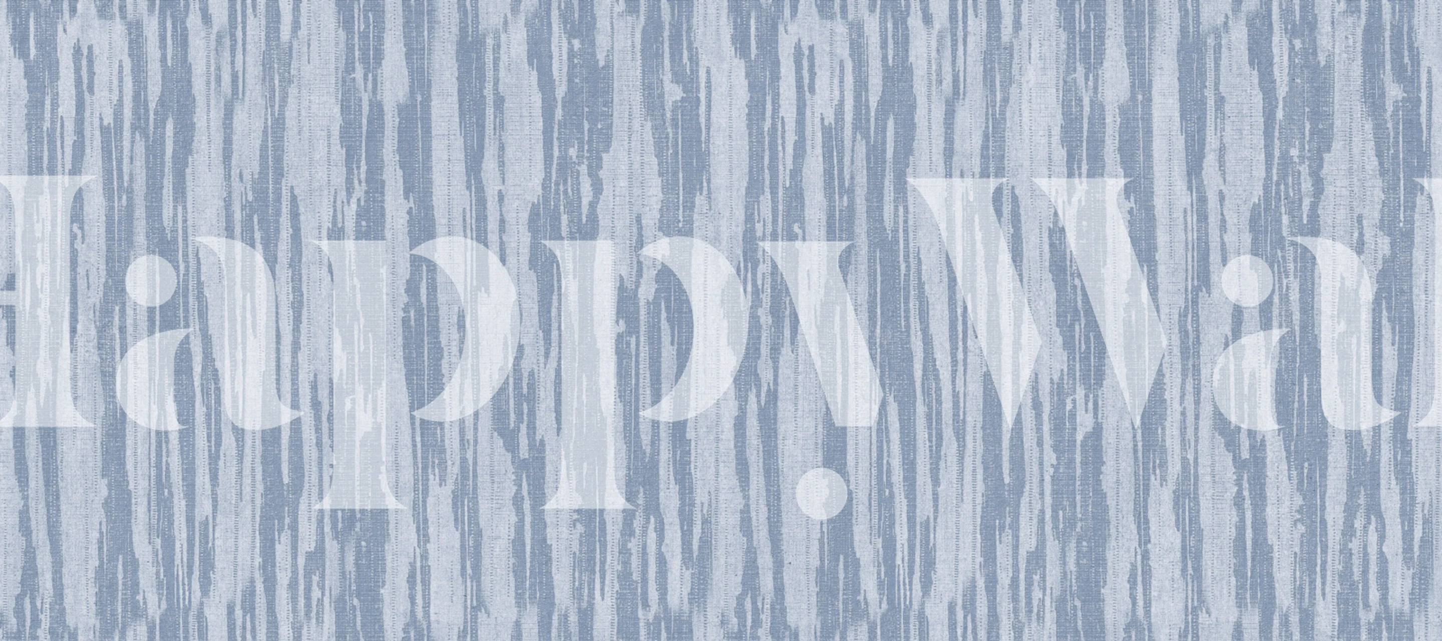 Light blue linen texture wallpaper with vertical stripes