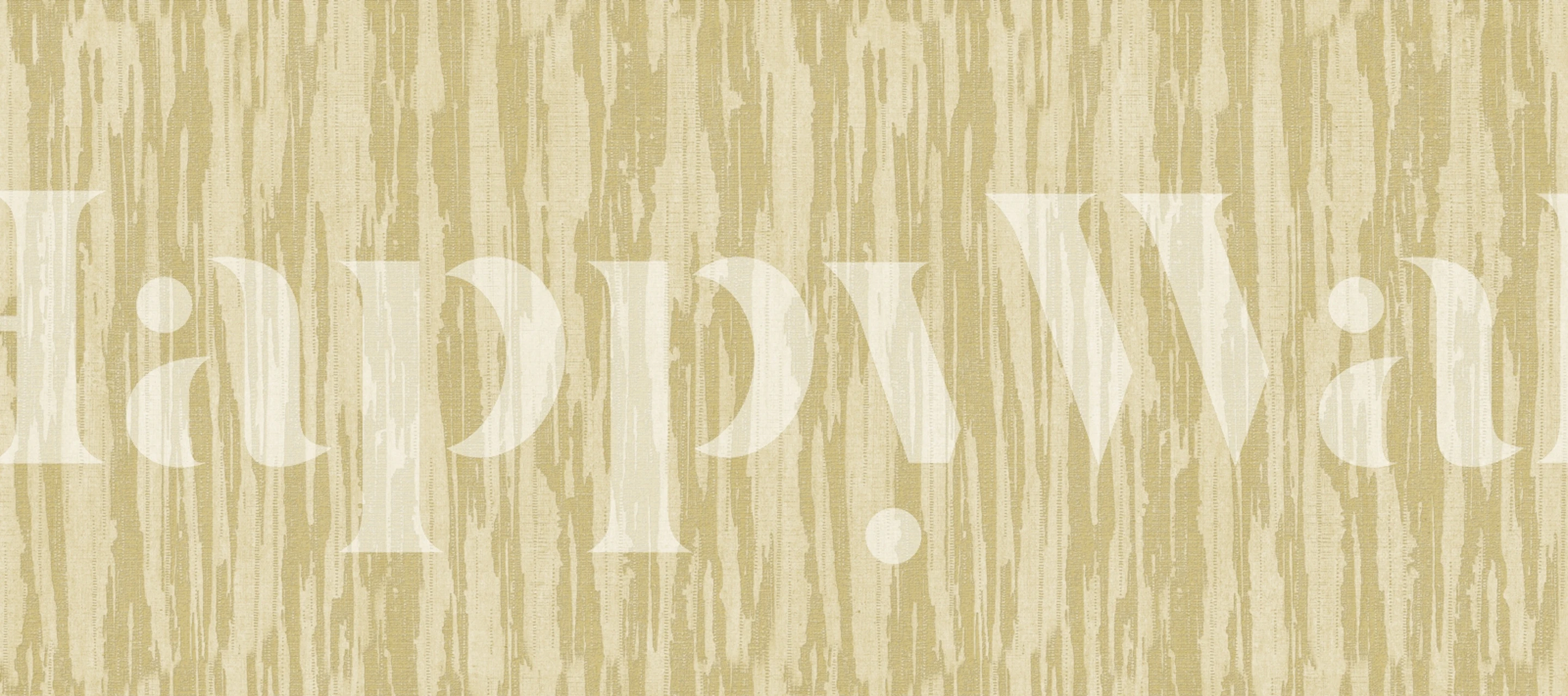 Papel de parede Golden Drift Linen Texture em um quarto