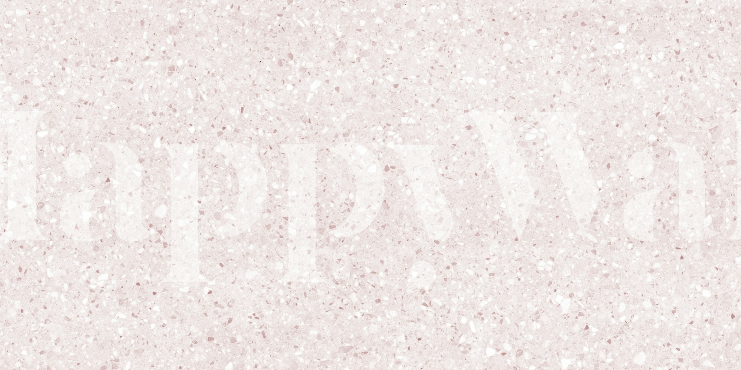Tapeta Blush Terrazzo Marble v místnosti