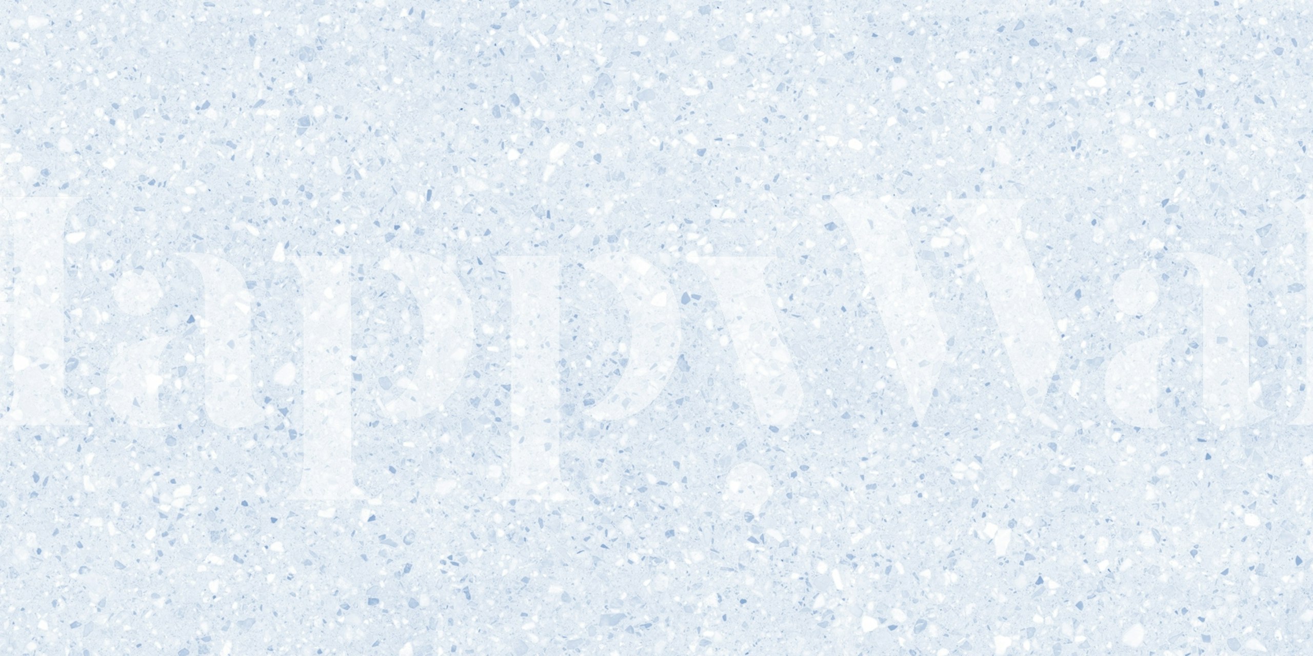 Pastel blue terrazzo marble pattern wallpaper