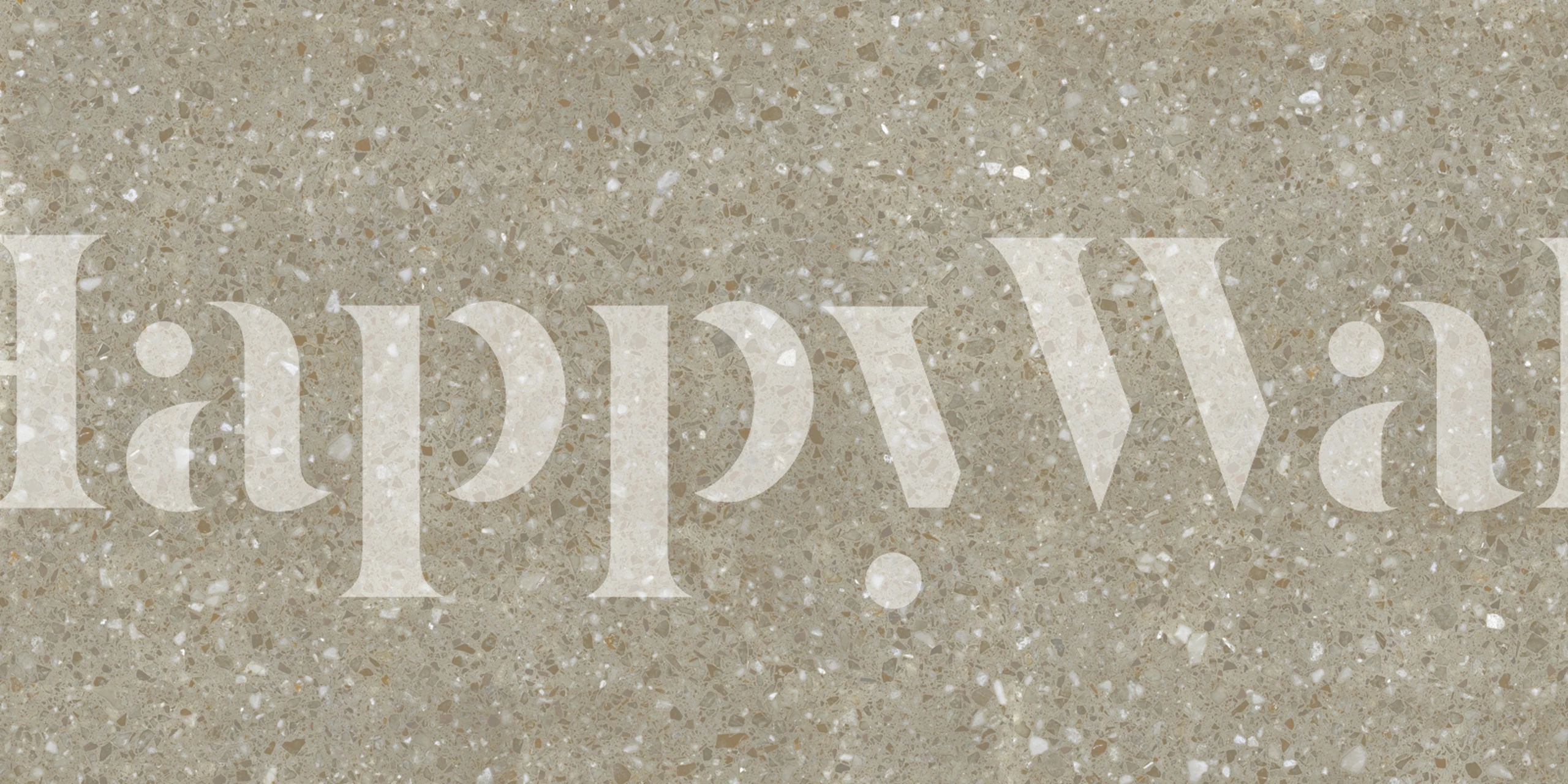 Tapeta Classic Sandstone Terrazzo w pokoju