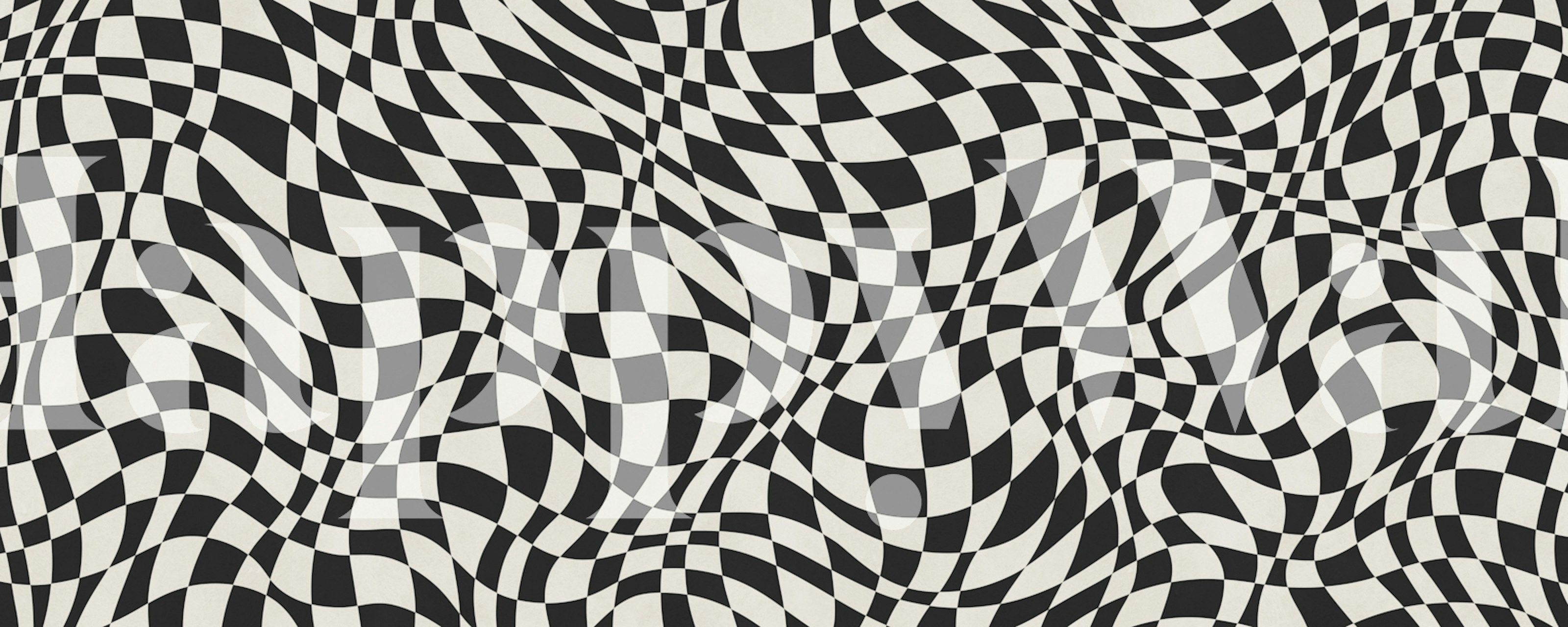 Checkerboard Optical Illusion tapete