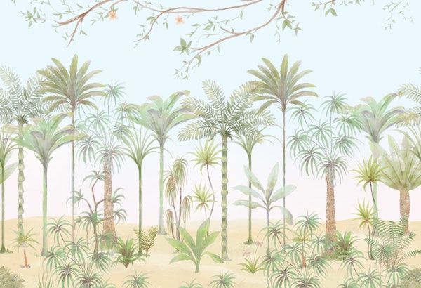 Lush Tropical Jungle Serenity