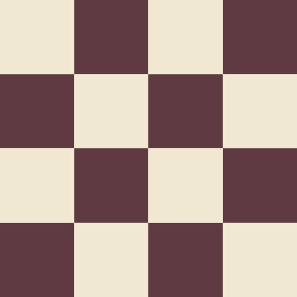 Cream fig brown bathroom wall checkers