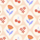 Charming Cherry Blooms Mural