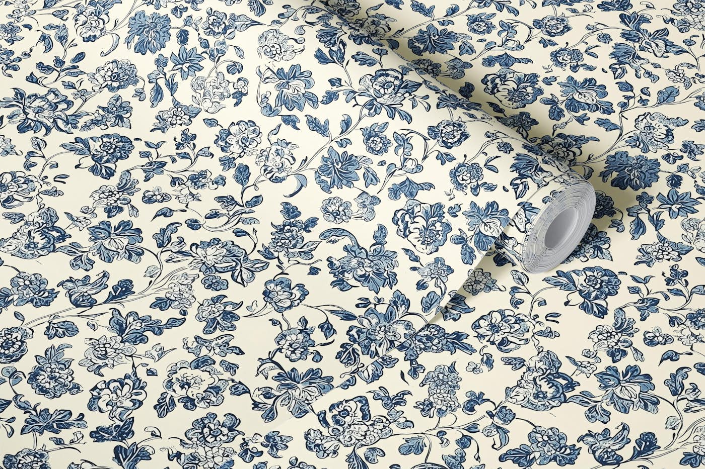 Toile de Jouy Pattern 01 Small wallpaper roll