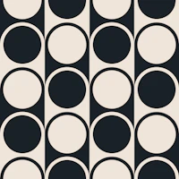 Monochrome Circle Aesthetic carta da parati