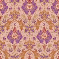 Graceful Floral Tapestry wallpaper