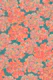 Big Bloom Hydrangeas Vintage Floral Apricot