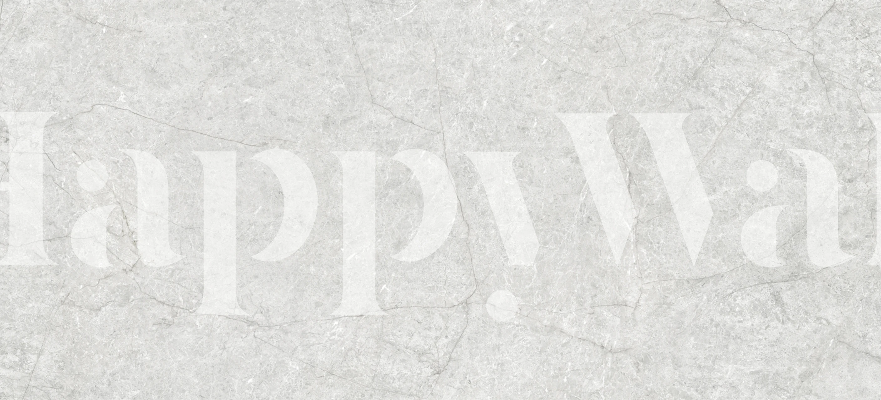 Light gray marble pattern wallpaper with subtle veins