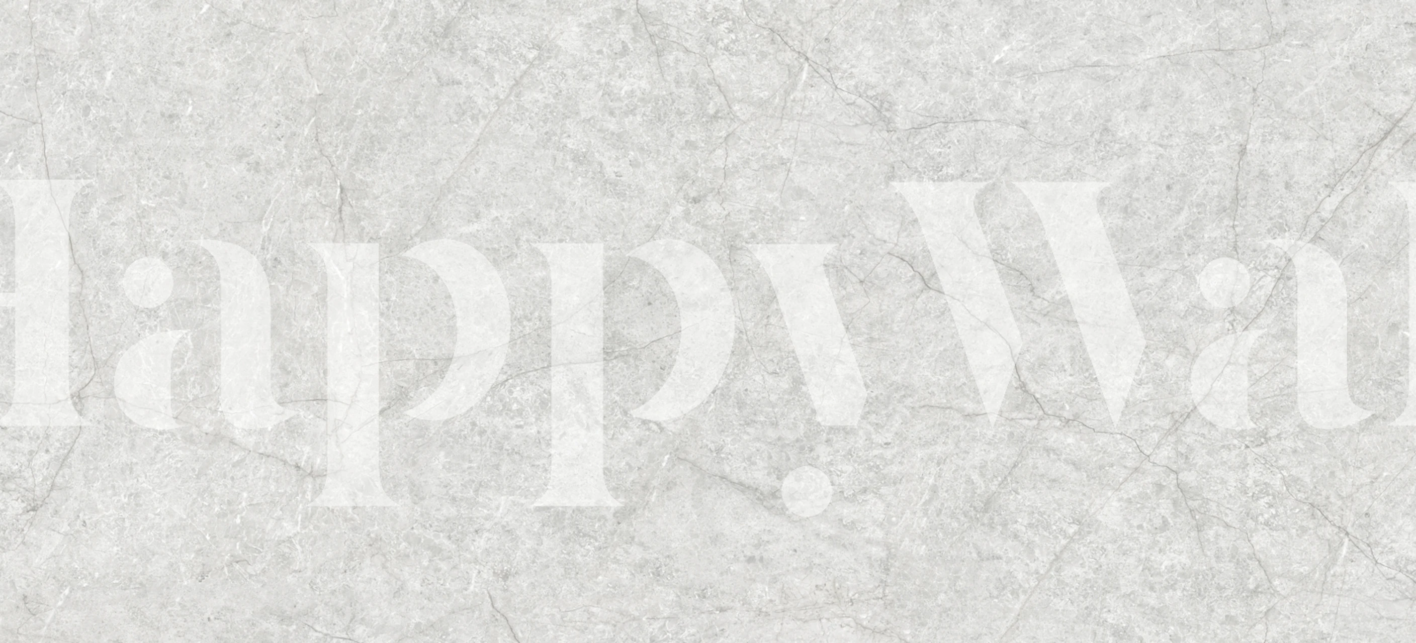 Ice Grey Marble wallpaper in a room setting