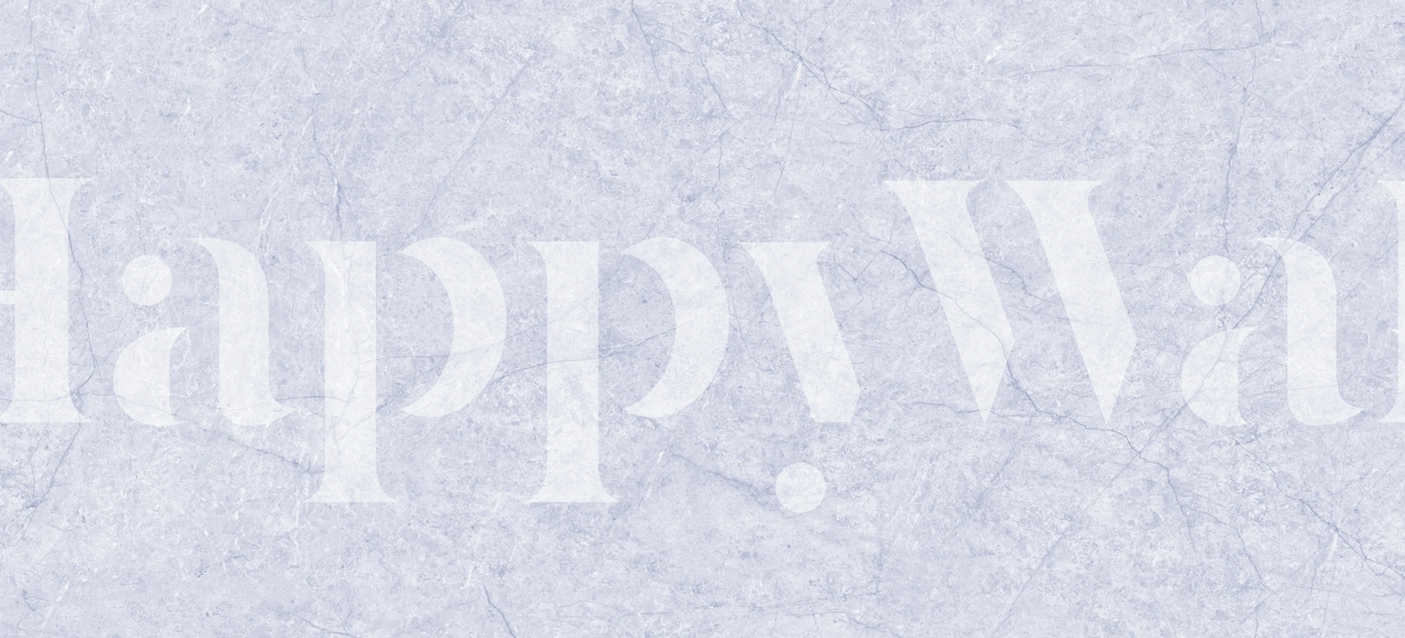 Blue marble texture wallpaper in a room