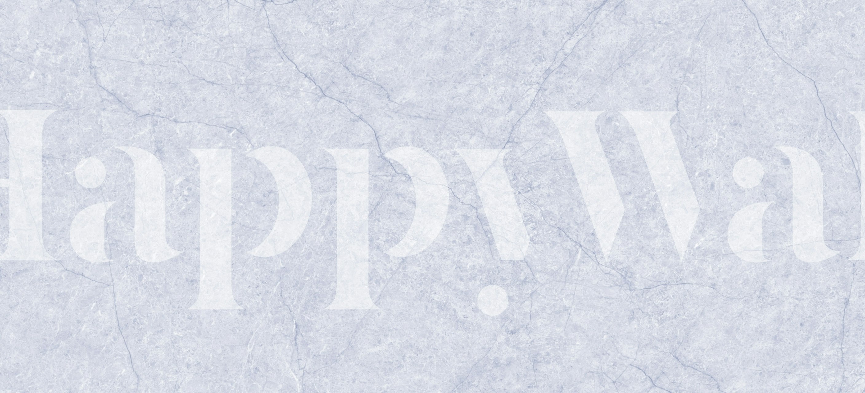 Calm blue stone texture wallpaper in a room