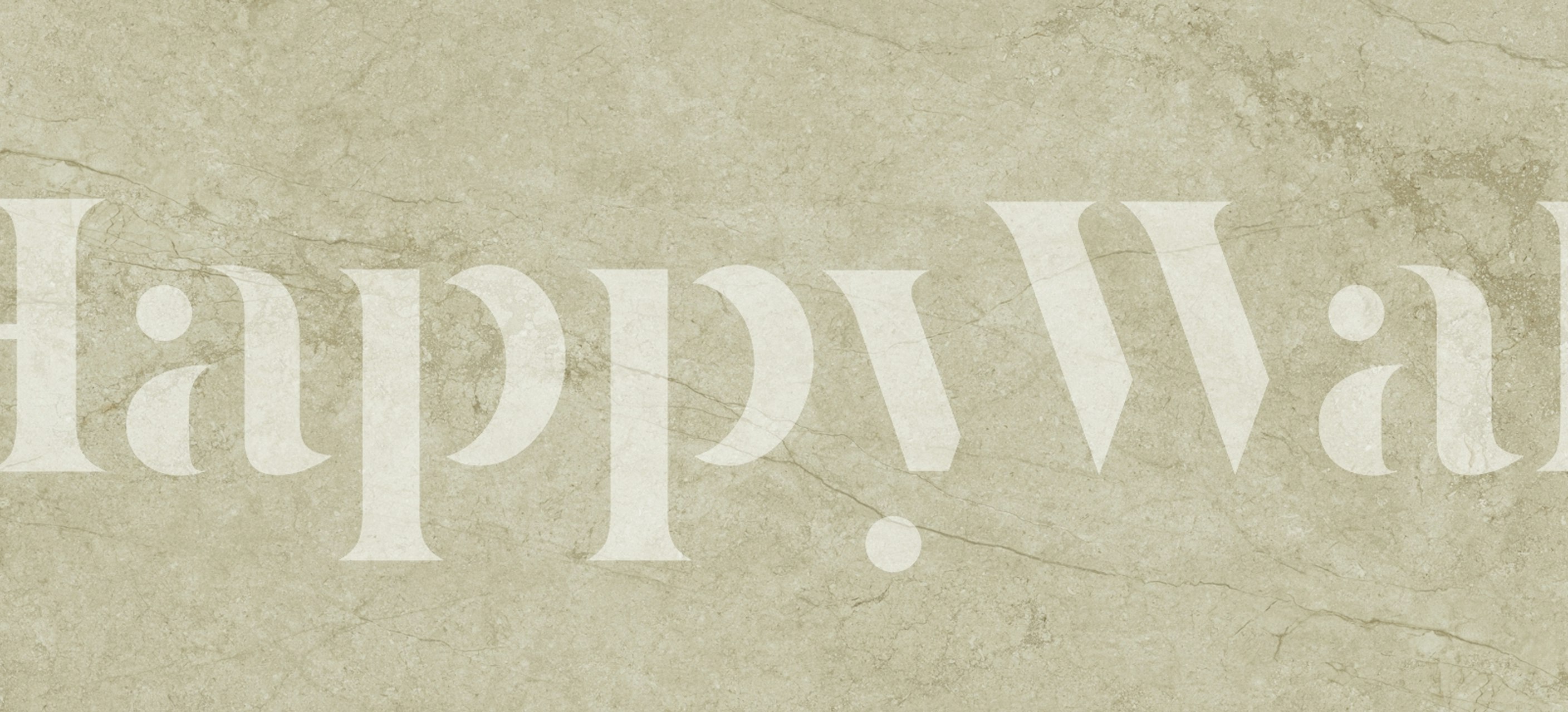 Natural stone texture wallpaper in soft beige tones with subtle patterns