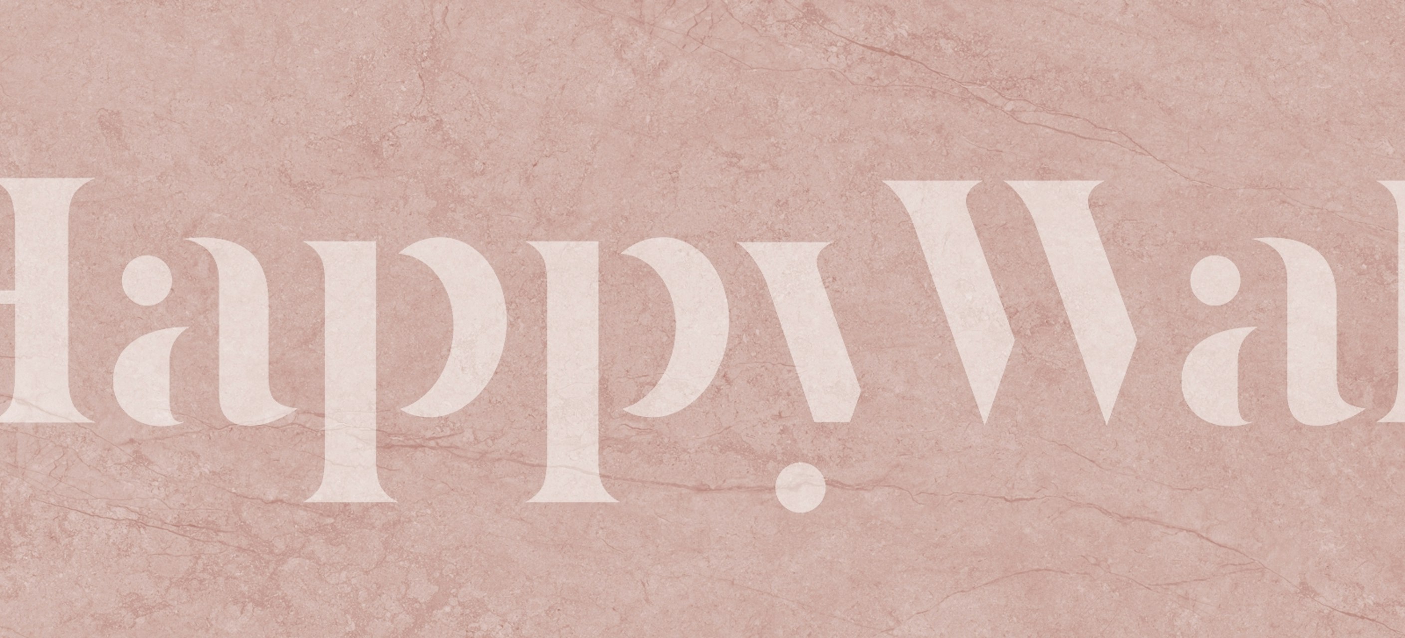 Rosa Portogallo Pink Marble tapet i et rum