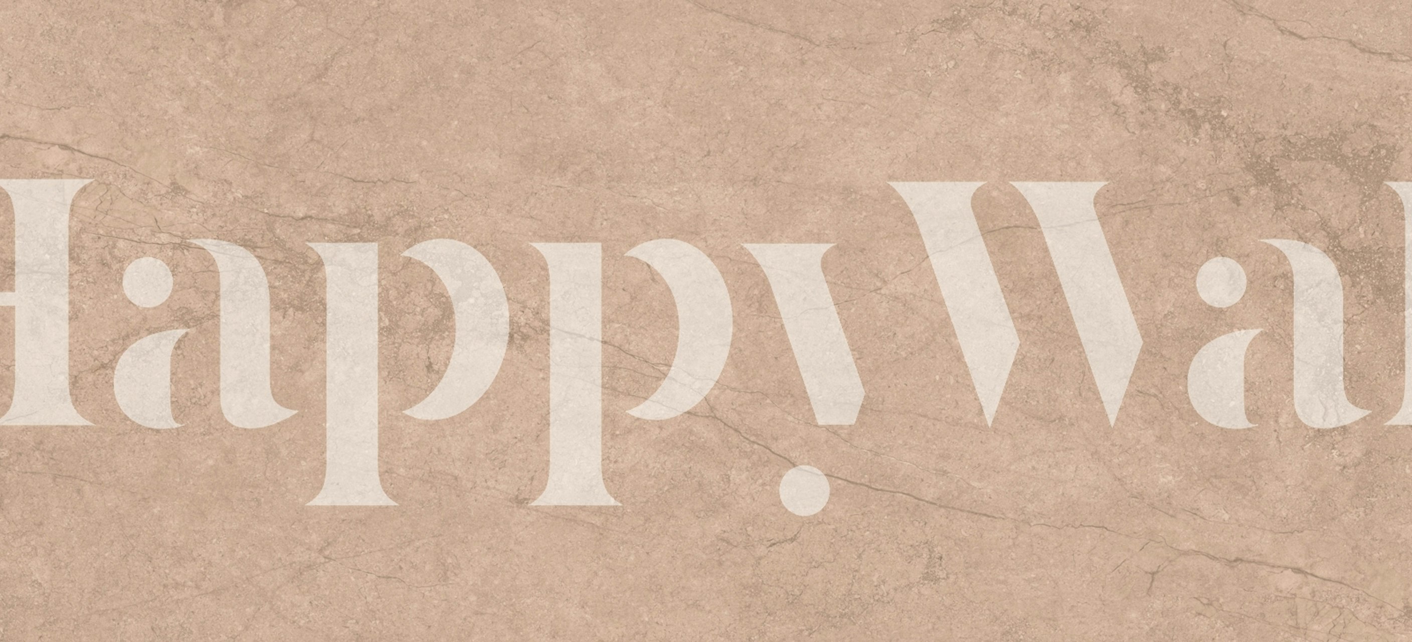 Taupe Beige Marble Stone tapet i ett rum