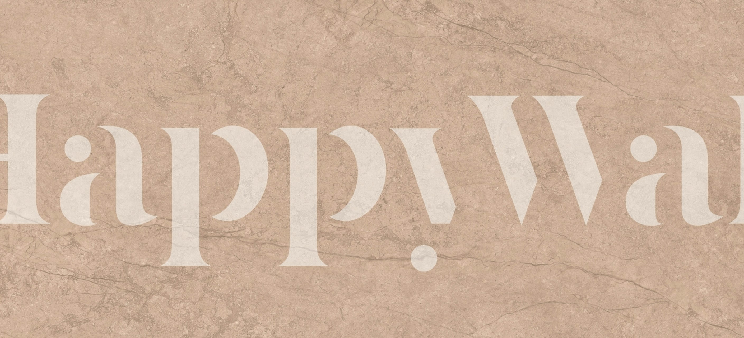 Papier peint Terracotta Surface Stone dans une pièce