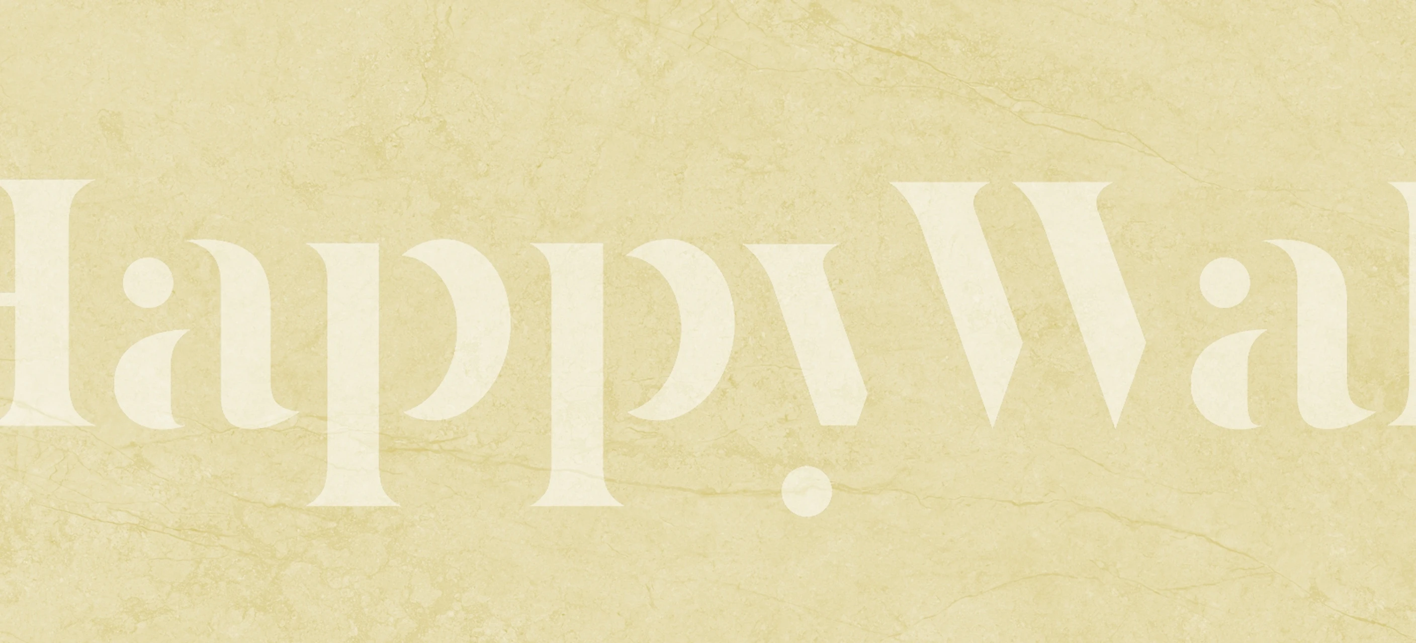 Beige marble effect wallpaper with subtle veining and texture