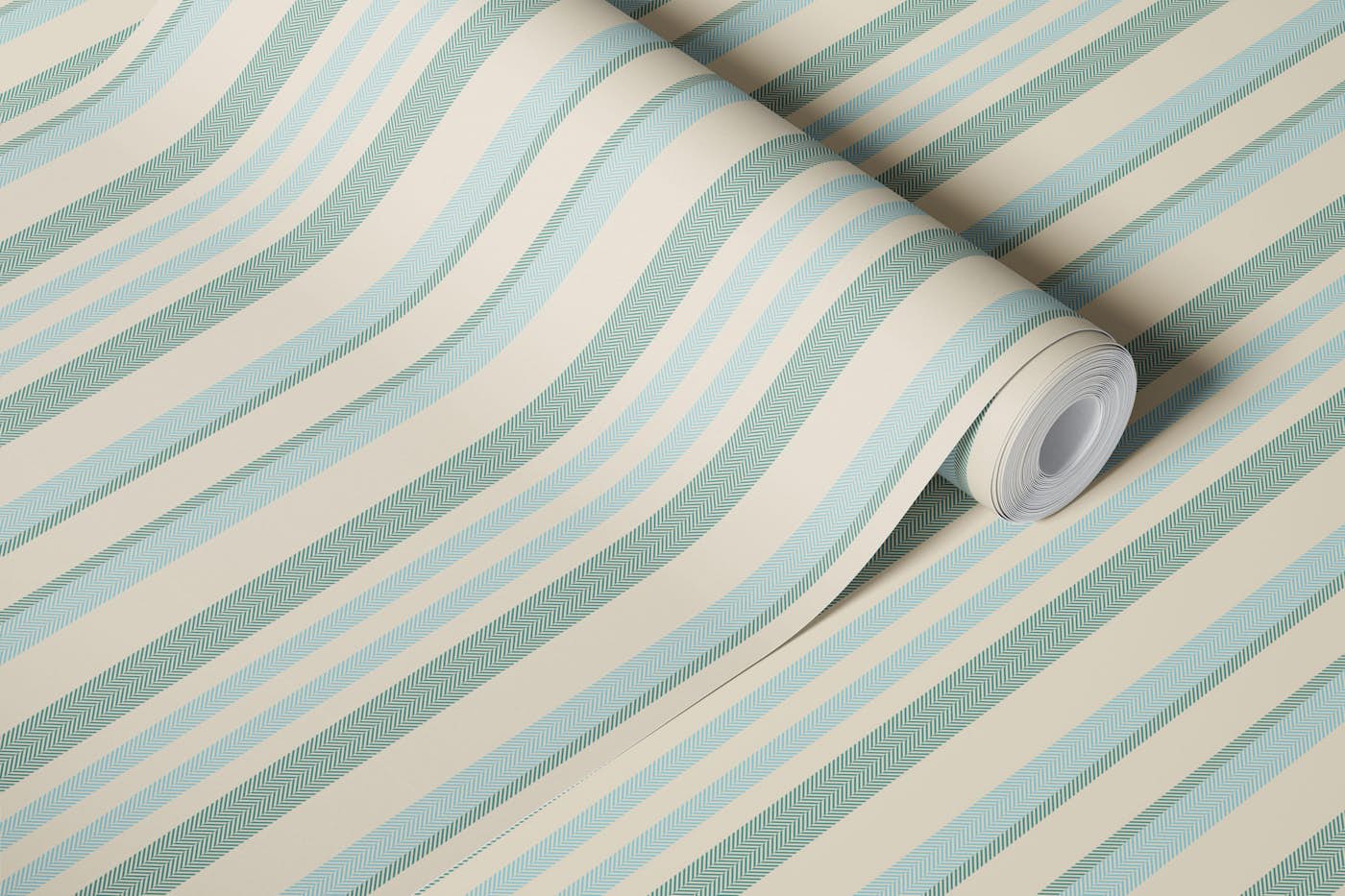 Soft Color Striped Pattern wallpaper roll