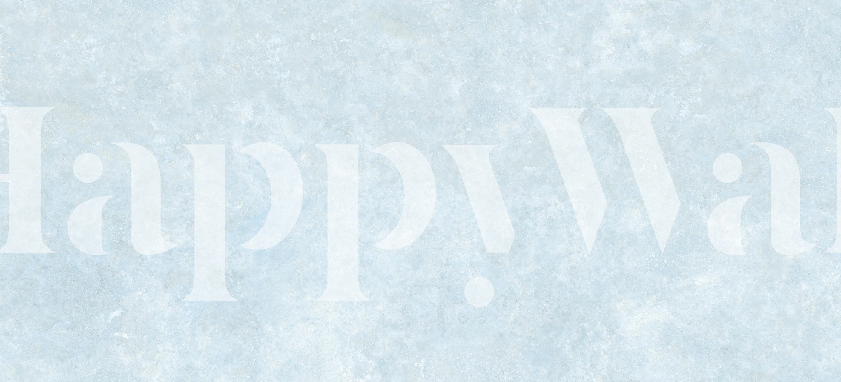 Calming sky blue texture wallpaper in a room