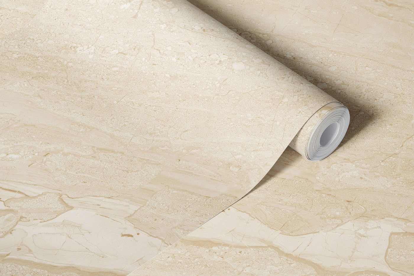 Beige Travertine Stone wallpaper roll