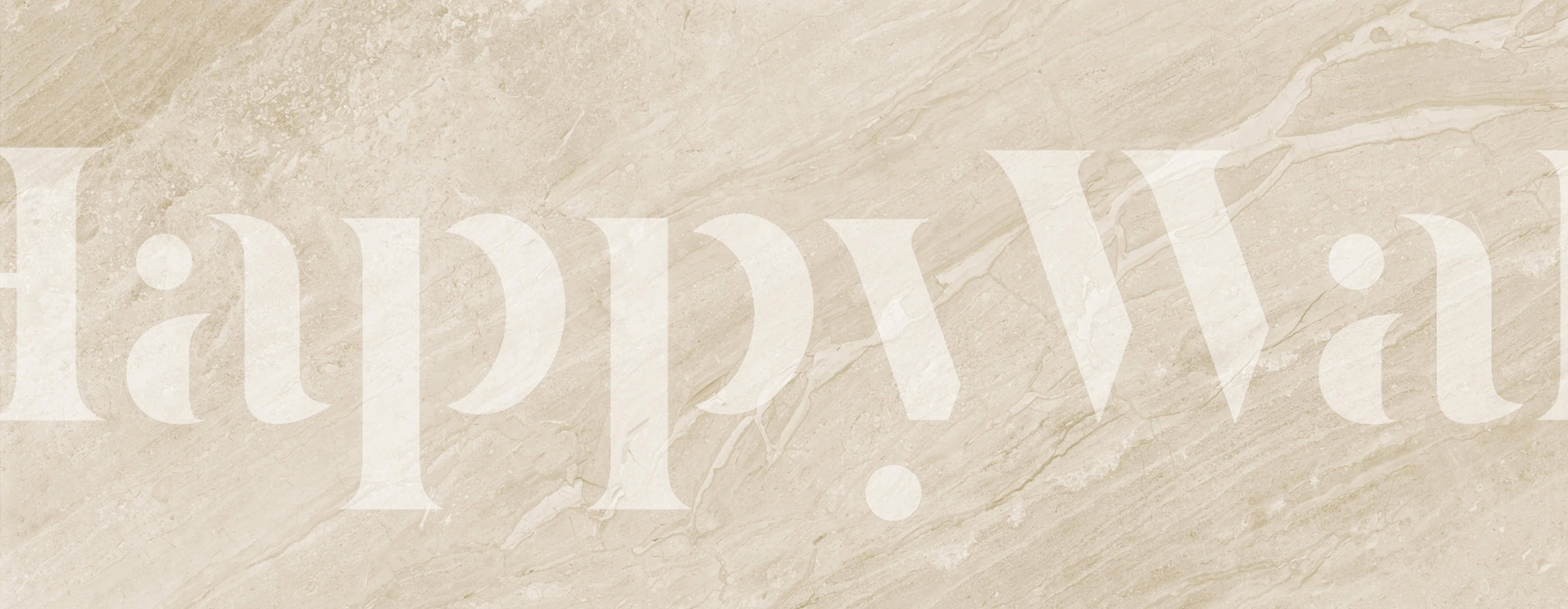 Beige travertine stone wallpaper with creamy textures and subtle veins