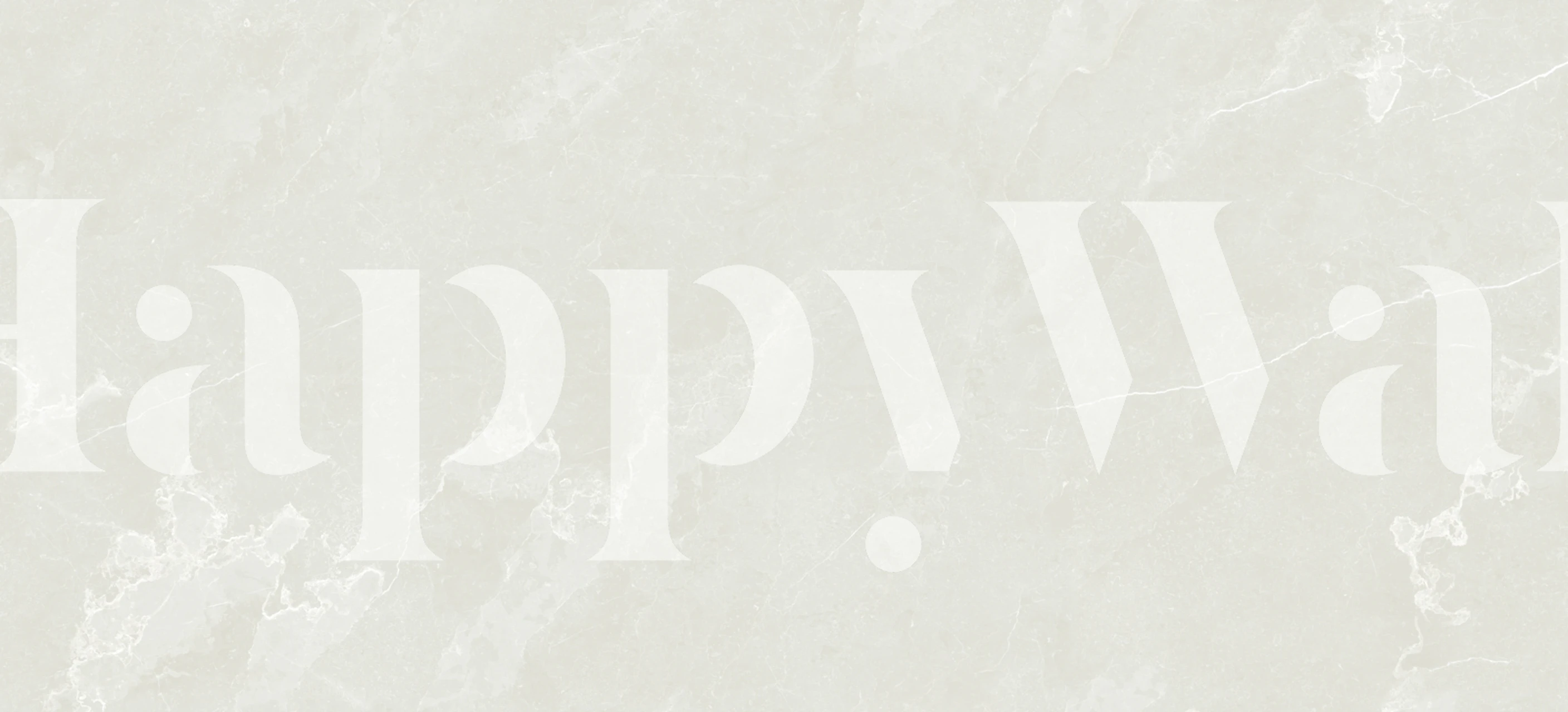 Snowfall Grey Marble wallpaper in a room