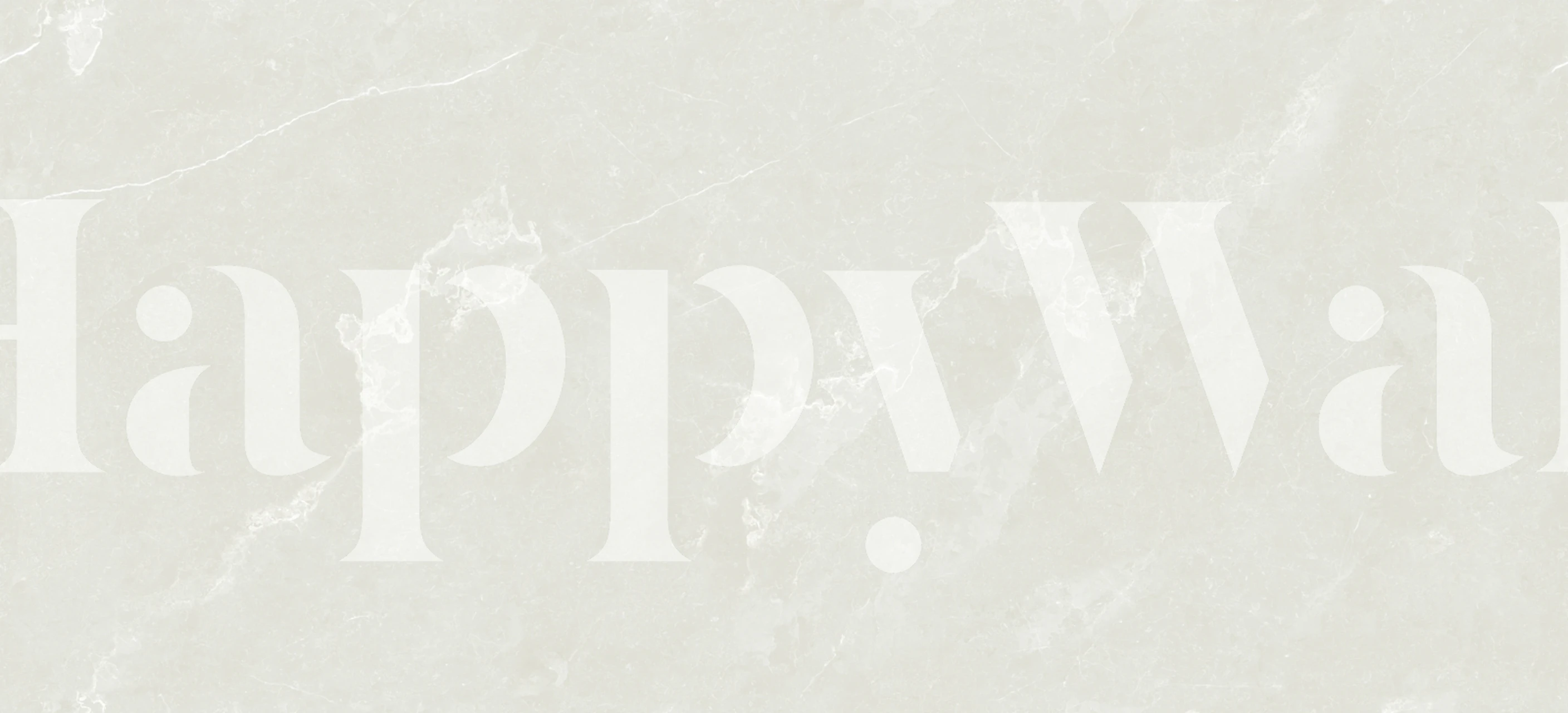 Minimalist white marble design with grey veins wallpaper