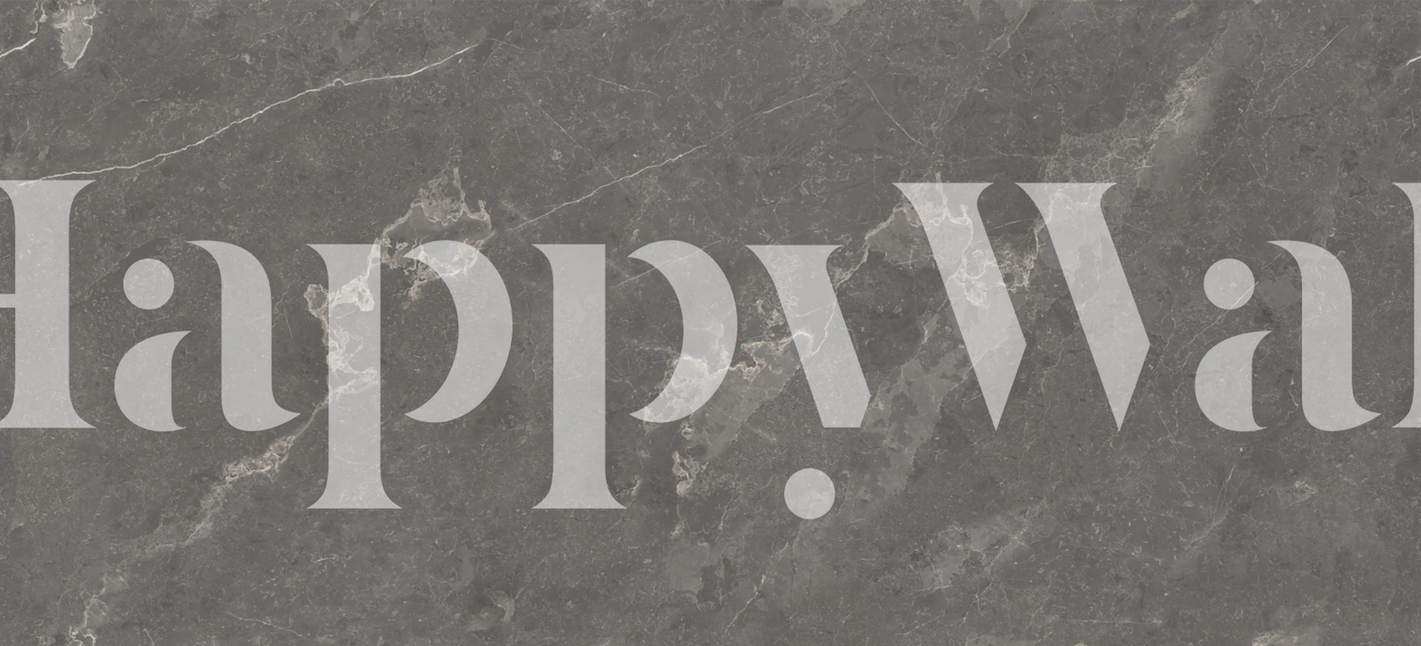 Gray and white marbled pattern wallpaper