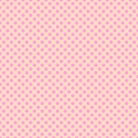 Polka Dots pink apricot wallpaper