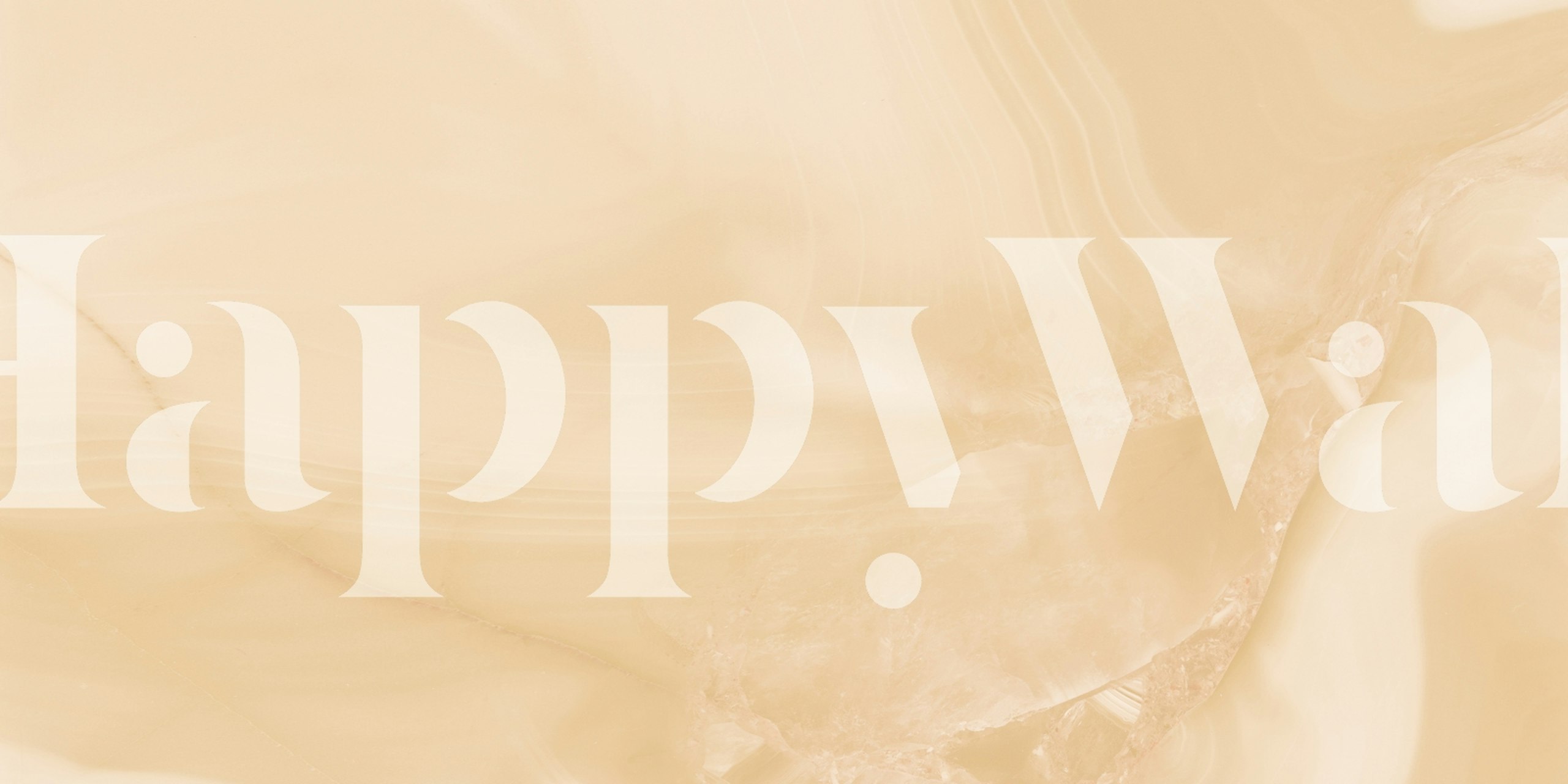 Design della carta da parati Honey Peach Onyx Stone in una stanza